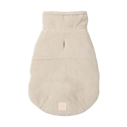 Fuzzyard Life Corduroy Dog Jacket - Sandstone - Fuzzyard - 1