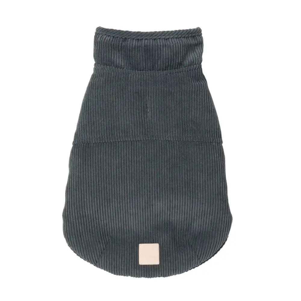 Fuzzyard Life Corduroy Dog Jacket - Slate Grey - Fuzzyard - 1