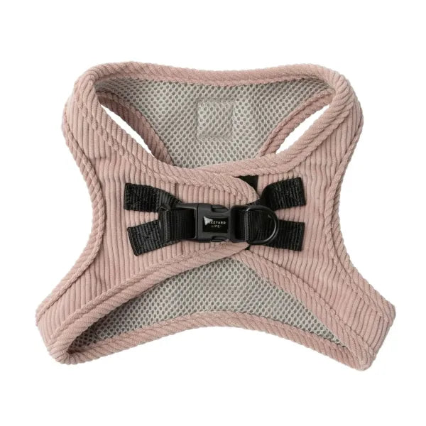 Fuzzyard Life Corduroy Step-in Dog Harness in Soft Blush Pink - Fuzzyard - 1