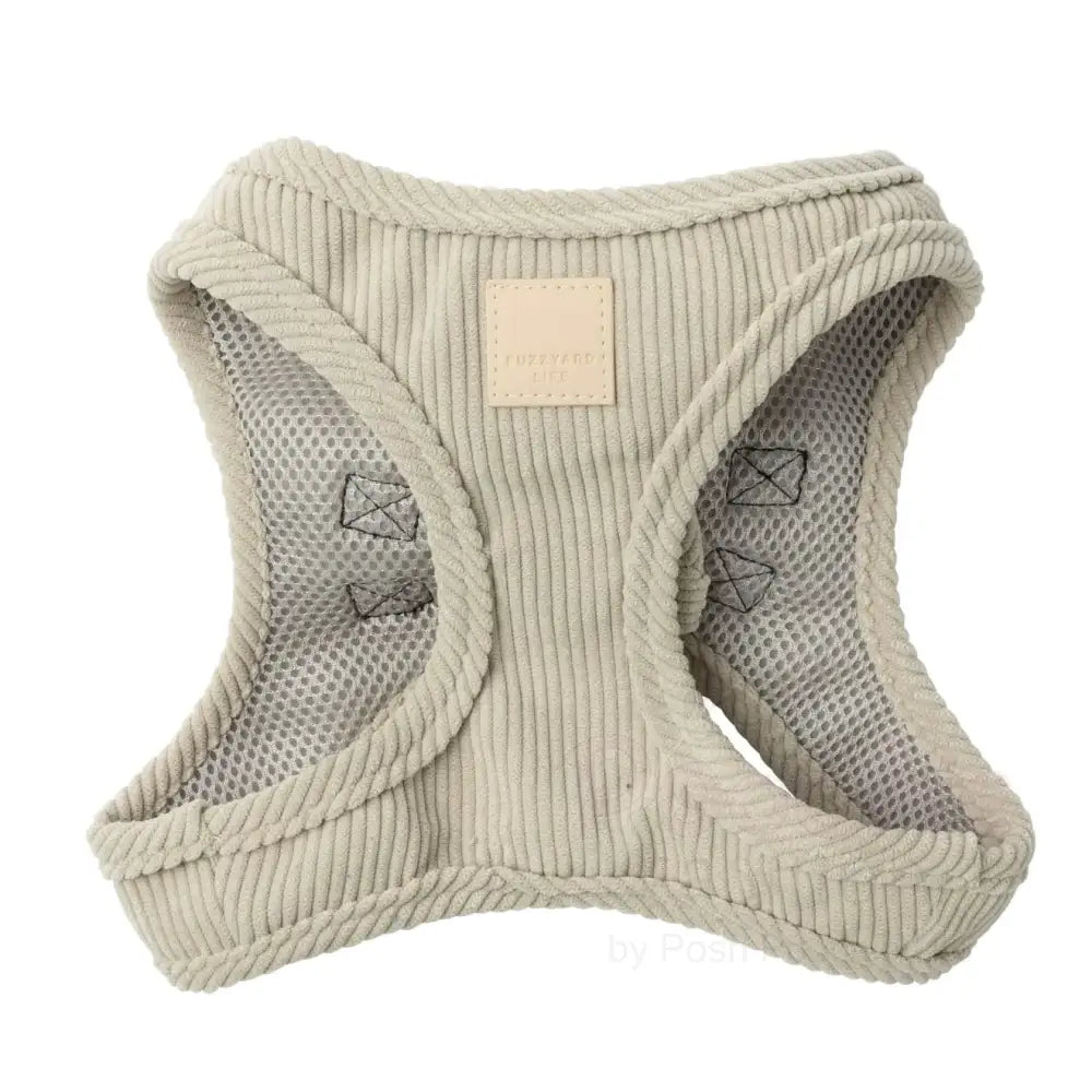 Fuzzyard Life Corduroy Step-in Dog Harness in Sandstone - Fuzzyard - 2