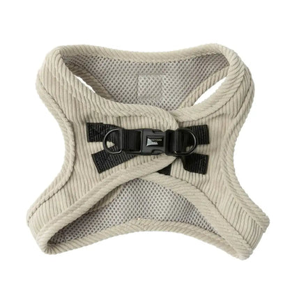 Fuzzyard Life Corduroy Step-in Dog Harness in Sandstone - Fuzzyard - 1