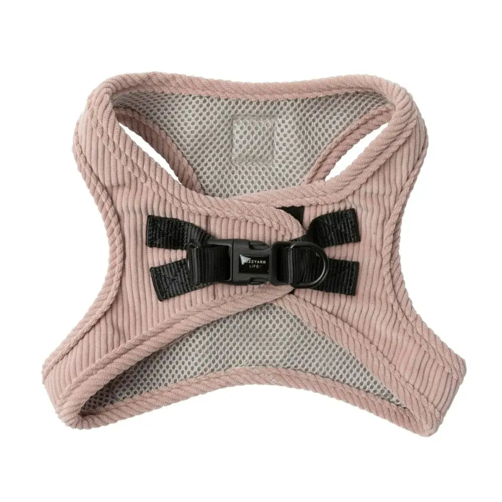 Fuzzyard Life Corduroy Step-in Dog Harness in Soft Blush Pink - Fuzzyard - 1