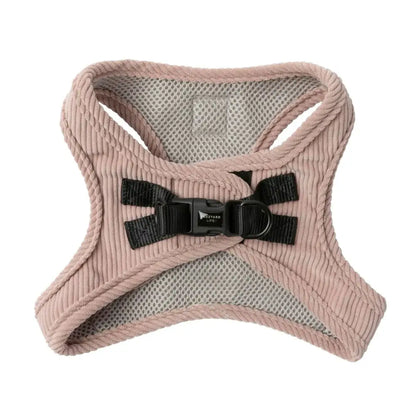 Fuzzyard Life Corduroy Step-in Dog Harness in Soft Blush Pink - Fuzzyard - 1