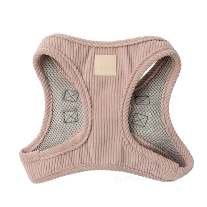 Fuzzyard Life Corduroy Step-in Dog Harness in Soft Blush Pink - Fuzzyard - 2