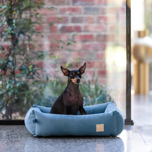 Fuzzyard Life Cotton Dog Bed in French Blue - Fuzzyard - 2