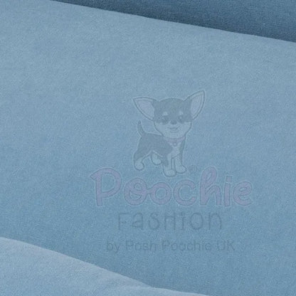 Fuzzyard Life Cotton Dog Bed in French Blue - Fuzzyard - 4