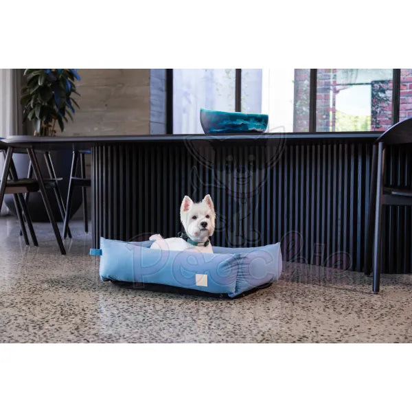 Fuzzyard Life Cotton Dog Bed in French Blue - Fuzzyard - 5