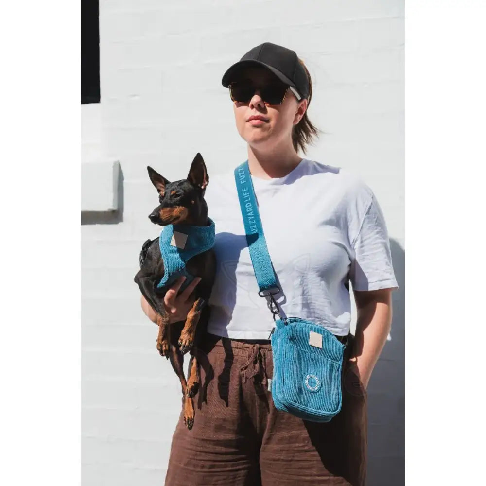 Fuzzyard Life Cross Body Walking Bag in French Blue - Fuzzyard - 3