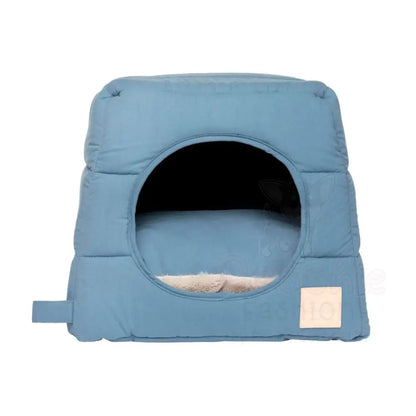 Fuzzyard Life Cubby Cat Bed in French Blue - Fuzzyard - 3