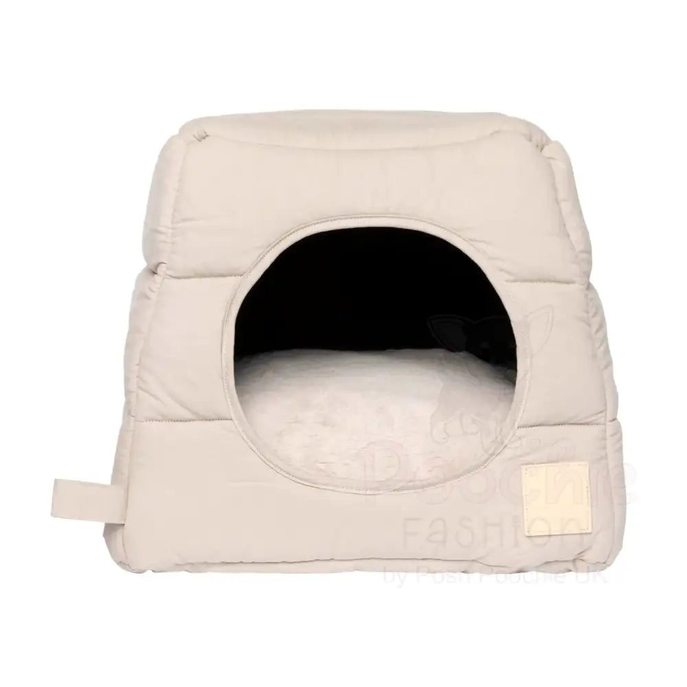 Fuzzyard Life Cubby Cat Bed in Sandstone - Fuzzyard - 3
