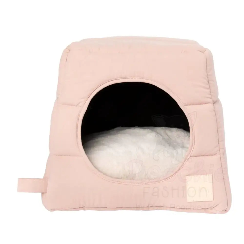 Fuzzyard Life Cubby Cat Bed in Soft Blush Pink - Fuzzyard - 4
