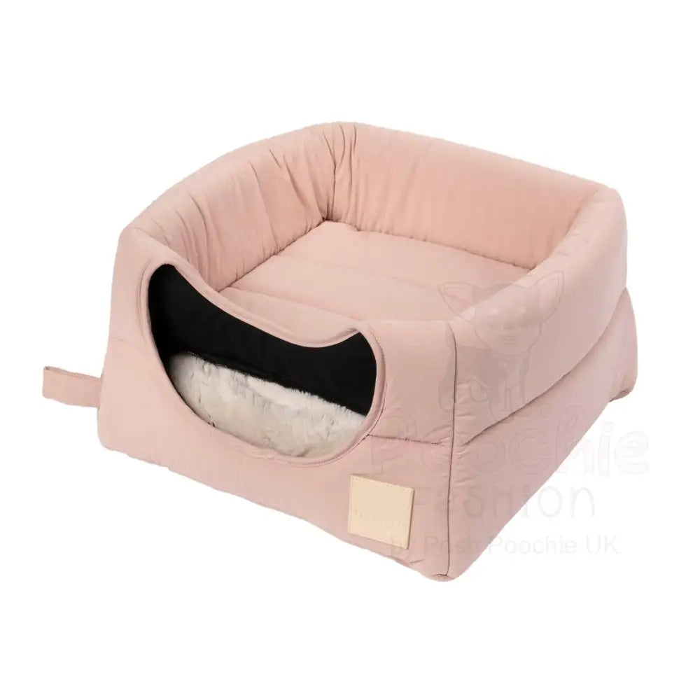 Fuzzyard Life Cubby Cat Bed in Soft Blush Pink - Fuzzyard - 2