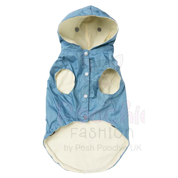 Fuzzyard Life Dog Raincoat in French Blue - Fuzzyard - 3