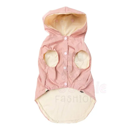Fuzzyard Life Dog Raincoat in Soft Blush Pink - Fuzzyard - 3