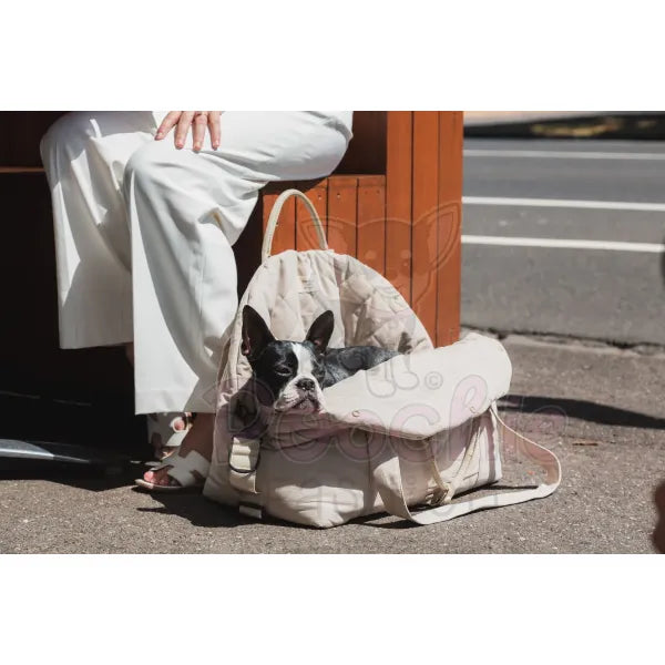 Fuzzyard Life Multipurpose Dog Carrier & Car Seat in Sandstone Fuzzyard 4