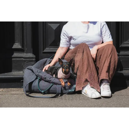 Fuzzyard Life Multipurpose Dog Carrier & Car Seat in Slate Grey - Fuzzyard - 4