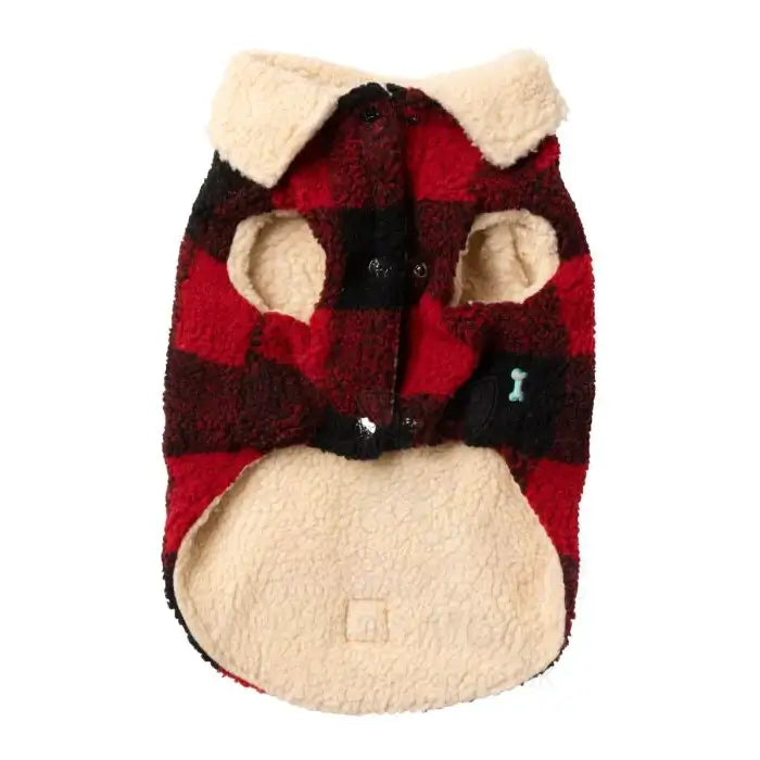 Fuzzyard Lumberjack 25 Dog Jacket - Red - Fuzzyard - 4
