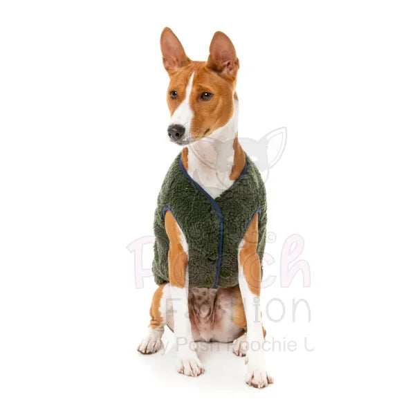 Fuzzyard Nara Reversible Dog Jacket - Dark Moss - Fuzzyard - 5