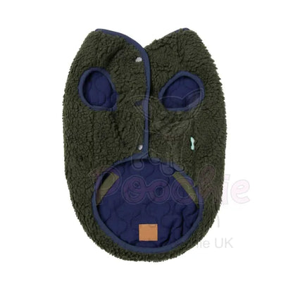 Fuzzyard Nara Reversible Dog Jacket - Dark Moss - Fuzzyard - 4