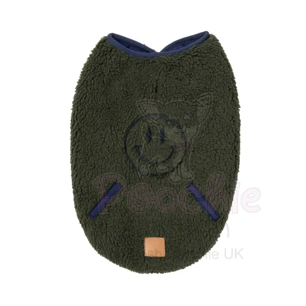 Fuzzyard Nara Reversible Dog Jacket - Dark Moss - Fuzzyard - 3