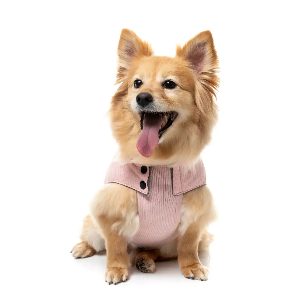 Fuzzyard Pink Bomber Jacket – Flexible Fit Dog Coat with Harness Hole - Fuzzyard - 3