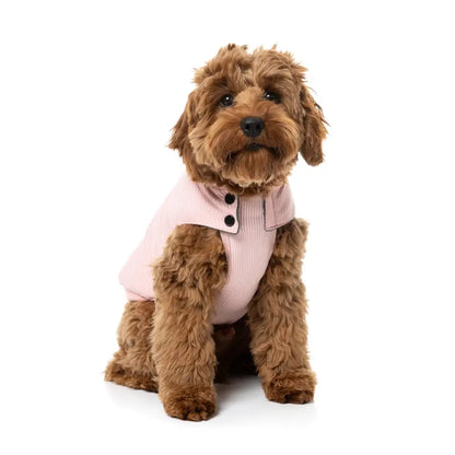 Fuzzyard Pink Bomber Jacket – Flexible Fit Dog Coat with Harness Hole - Fuzzyard - 8