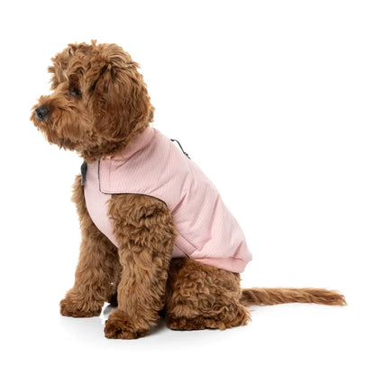 Fuzzyard Pink Bomber Jacket – Flexible Fit Dog Coat with Harness Hole - Fuzzyard - 7