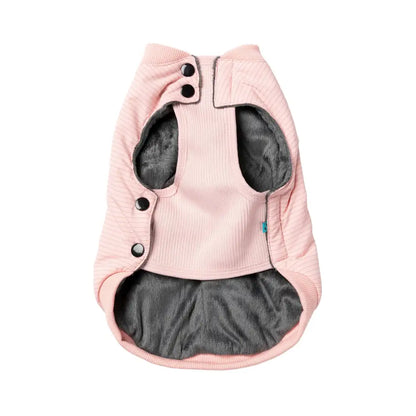 Fuzzyard Pink Bomber Jacket – Flexible Fit Dog Coat with Harness Hole - Fuzzyard - 4