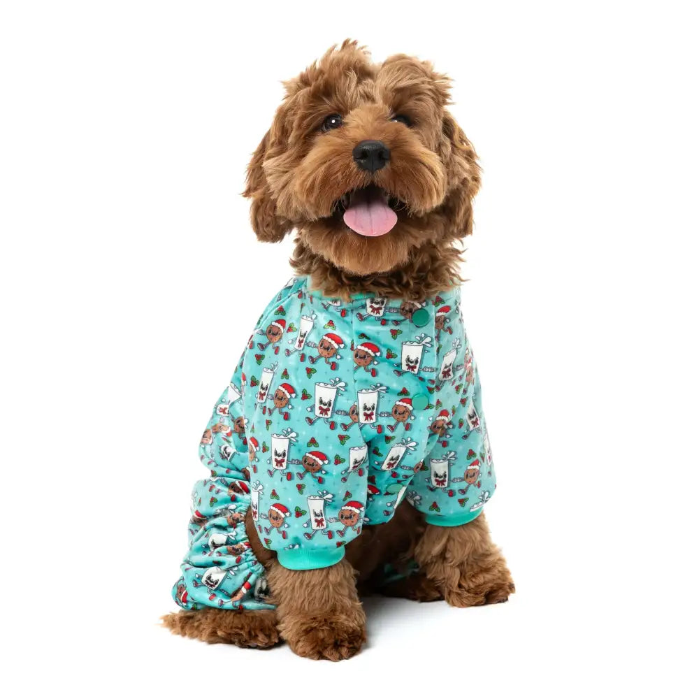 Fuzzyard Santa Snack Christmas Dog Pyjamas - Fuzzyard - 1