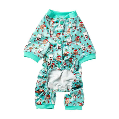 Fuzzyard Santa Snack Christmas Dog Pyjamas - Fuzzyard - 4