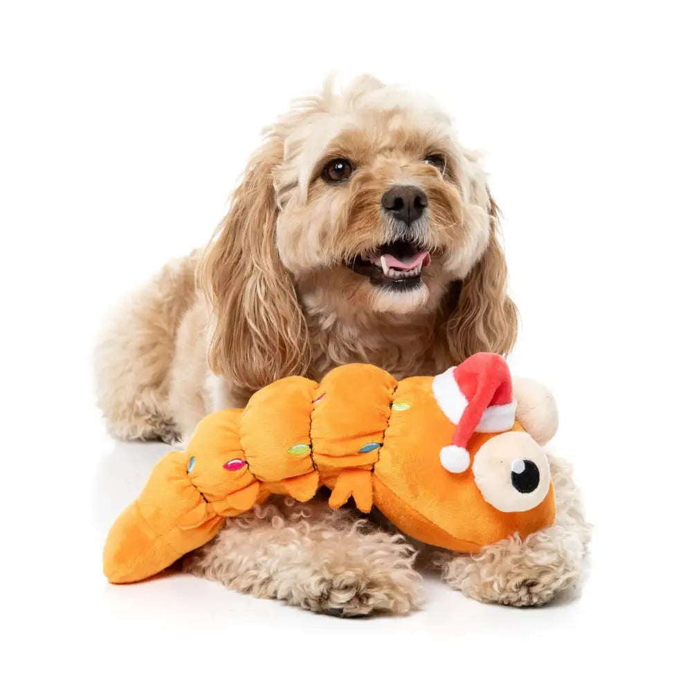 Fuzzyard Shelvis Presley Squeaky Plush Christmas Dog Toy - Fuzzyard - 4