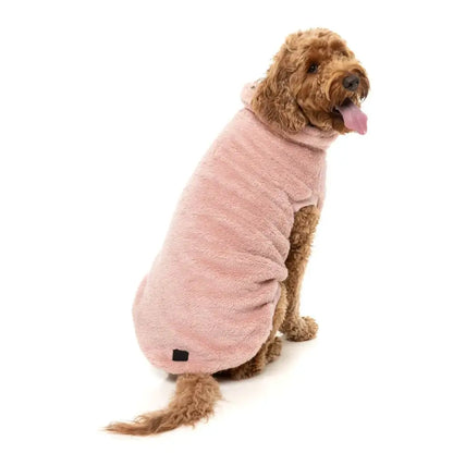 Fuzzyard Turtle Teddy Dog Fleece Jumper - Blossom Pink - Fuzzyard - 8