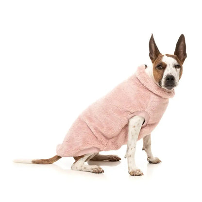 Fuzzyard Turtle Teddy Dog Fleece Jumper - Blossom Pink - Fuzzyard - 6