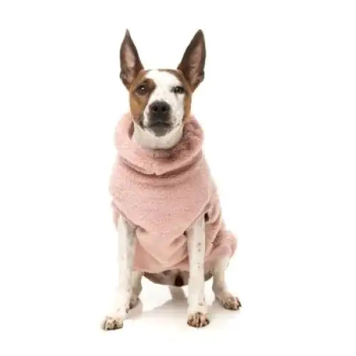Fuzzyard Turtle Teddy Dog Fleece Jumper - Blossom Pink - Fuzzyard - 7