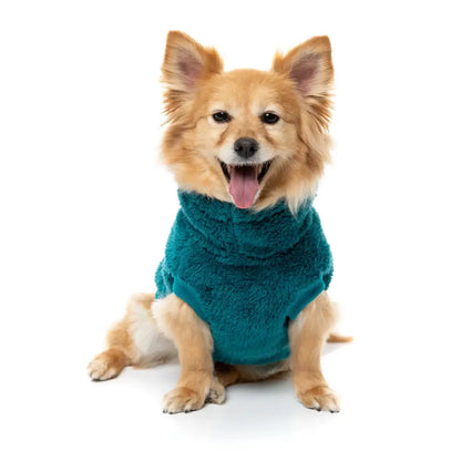 Fuzzyard Turtle Teddy Dog Fleece Jumper - Deep Teal - Fuzzyard - 7
