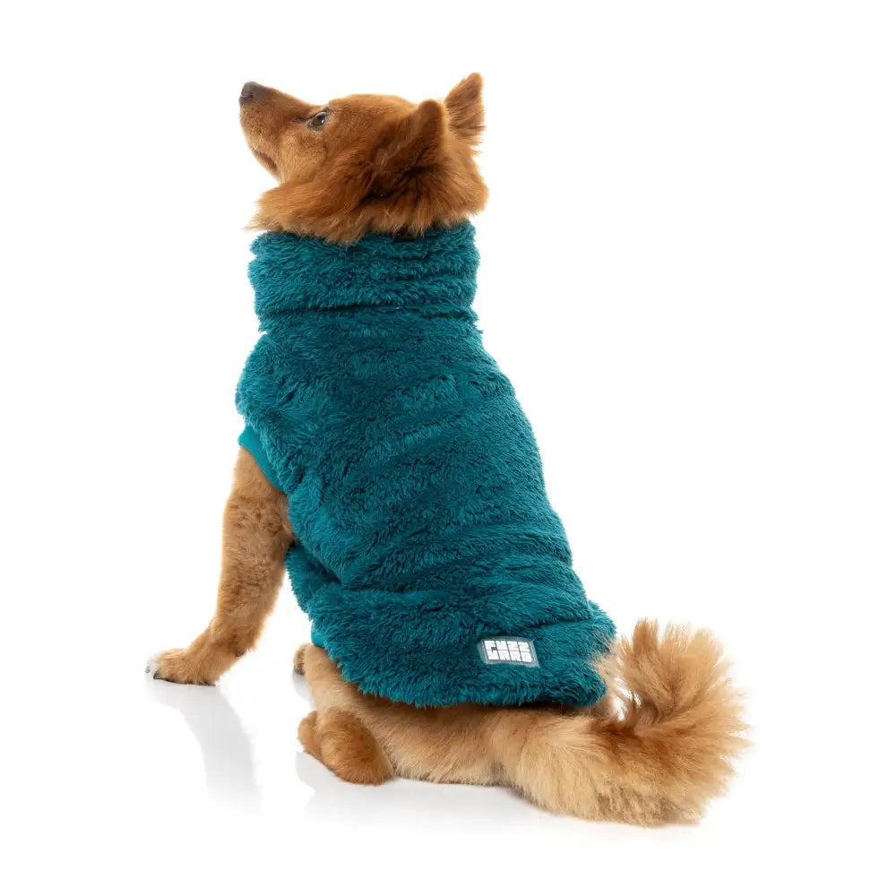 Fuzzyard Turtle Teddy Dog Fleece Jumper - Deep Teal - Fuzzyard - 2