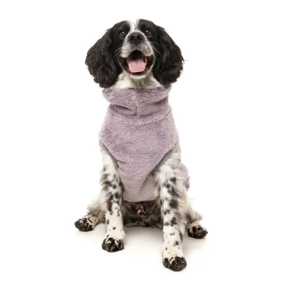 Fuzzyard Turtle Teddy Dog Fleece Jumper - Lavender - Fuzzyard - 4
