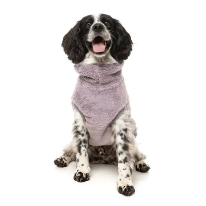 Fuzzyard Turtle Teddy Dog Fleece Jumper - Lavender - Fuzzyard - 4