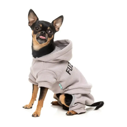 Fuzzyard Urban Dog Tracksuit - Cool Grey - Fuzzyard - 2