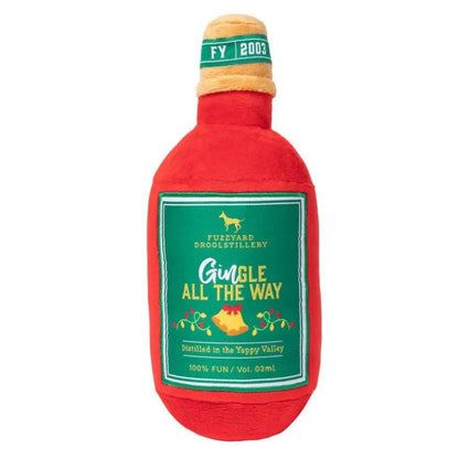 Gin-Gle All The Way Christmas Dog Toy By FuzzYard