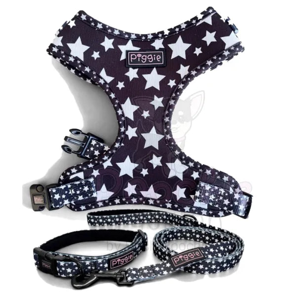 Galaxy Dog Lead Black - Piggie - 2