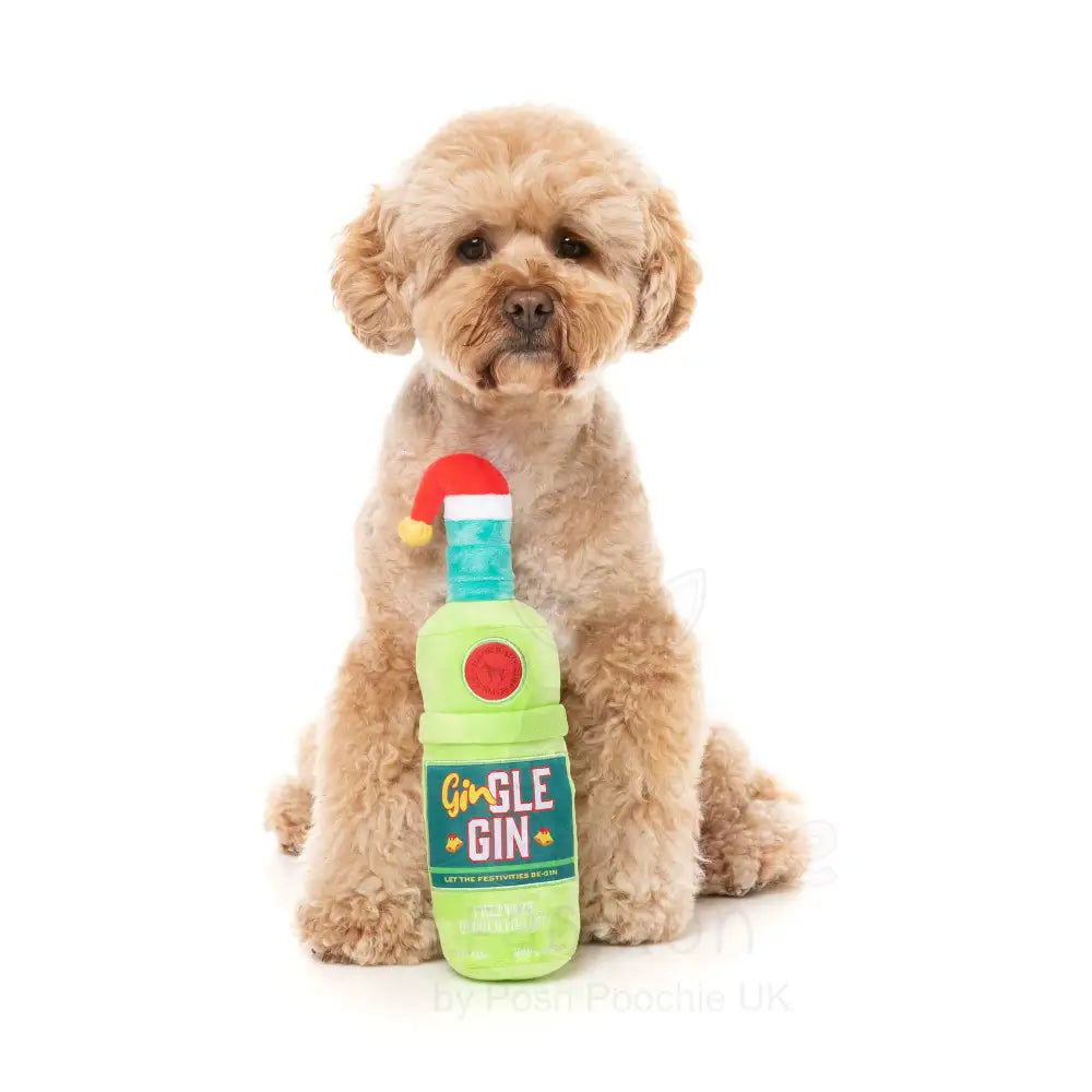 Gin-gle Gin Dog Toy by Fuzzyard - Fuzzyard - 3