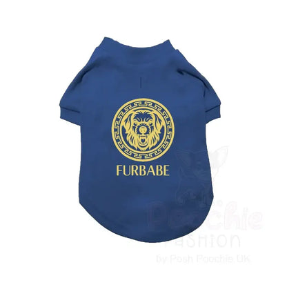 Gold Furbabe Novelty Dog T-shirt - Poochie Fashion - 2