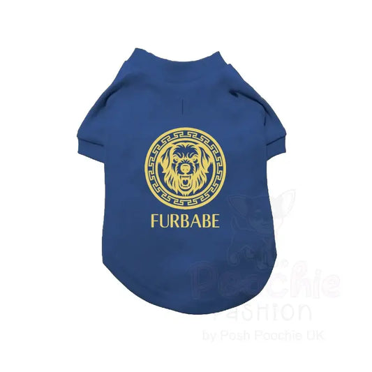 Gold Furbabe Novelty Dog T-shirt - Poochie Fashion - 2
