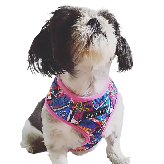 Graffiti Dog Harness - Sale - 1