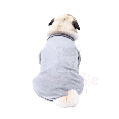 Luxury Grey Dog T-shirt - Rich Paw - 3