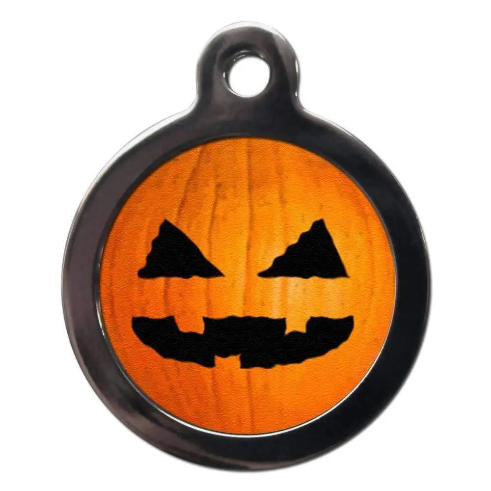 Halloween Pumpkin Dog Id Tag - Ps Pet Tags - 1