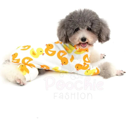 Happy Duck Onesie Dog Pyjamas - Posh Pawz - 5