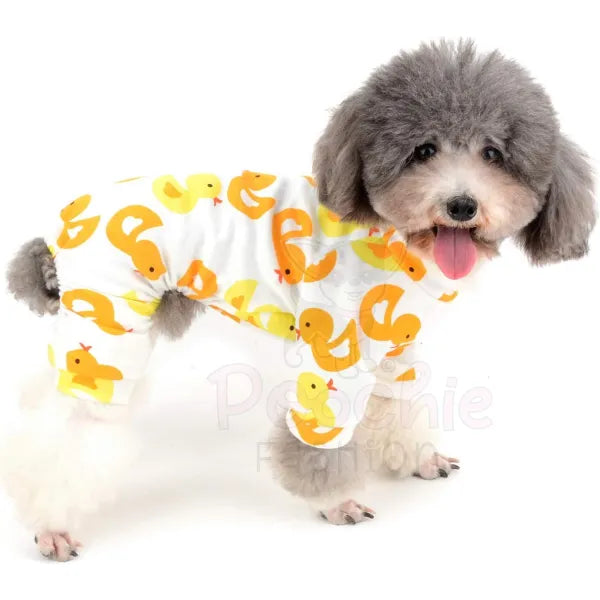 Happy Duck Onesie Dog Pyjamas - Posh Pawz - 4