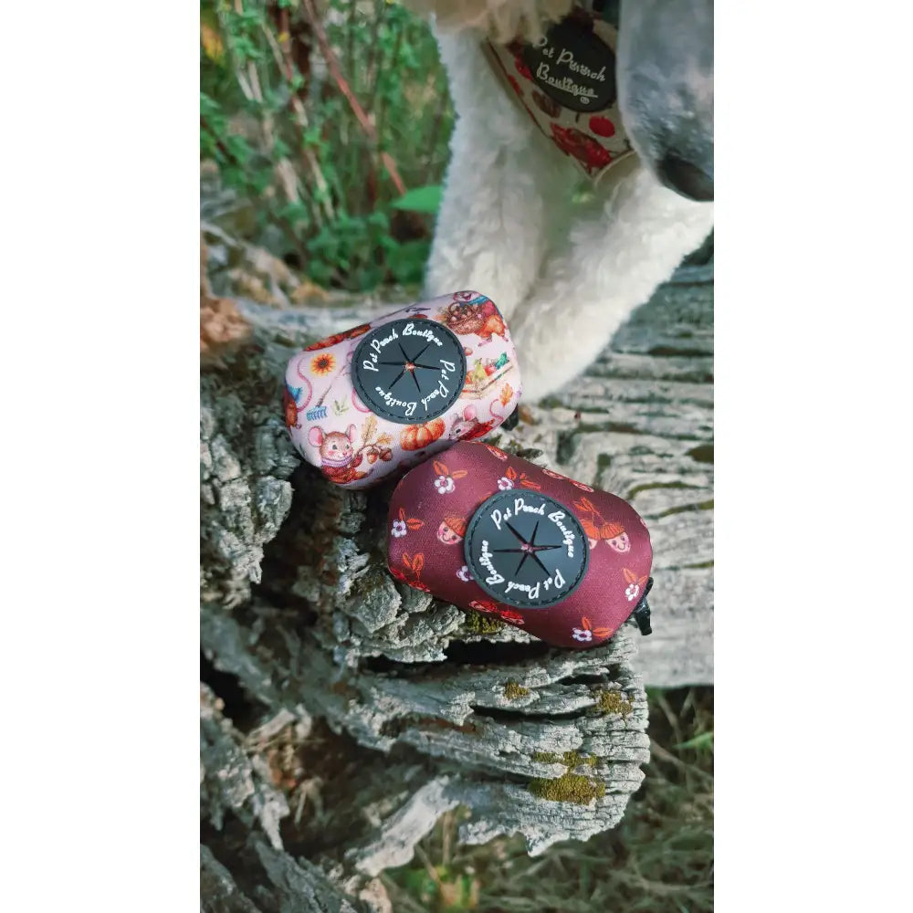 Happy Little Acorns Dog Poo Bag Holder - Pet Pooch - 3